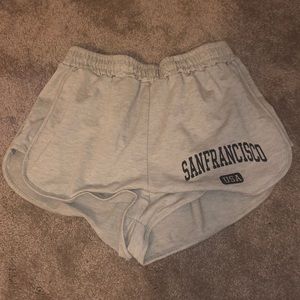 SHEIN drawstring waist shorts